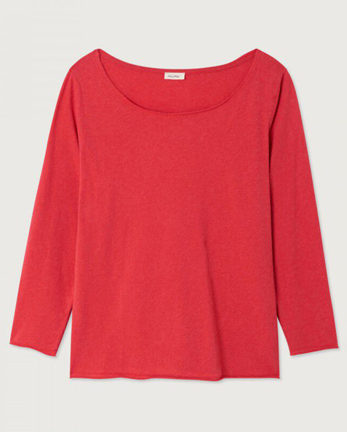 Oxyl Oversize L/S Tee - Thunder Red