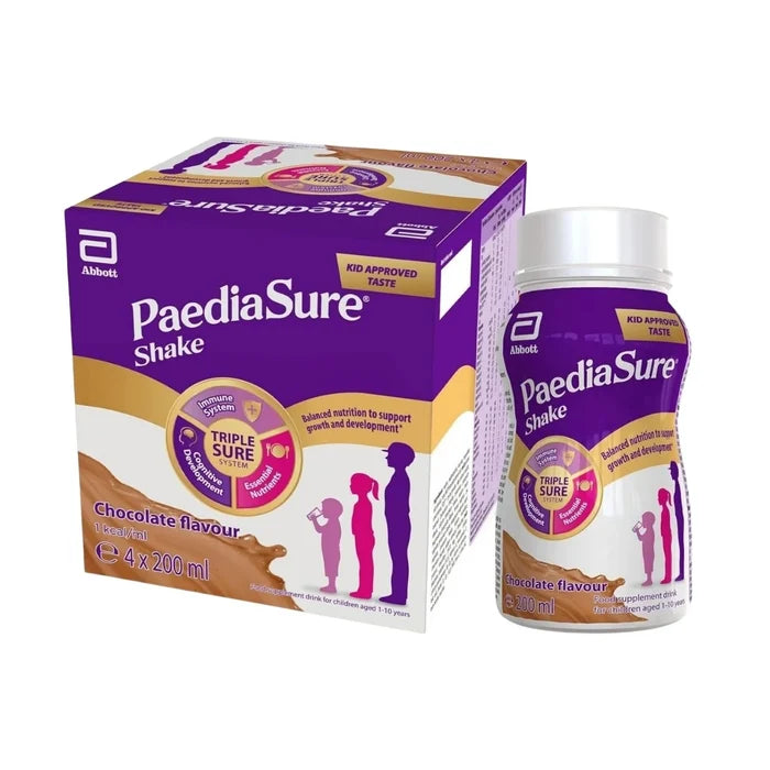 PaediaSure Shake Chocolate Flavoured 800ml (4x200ml) - ebebek - Black Friday