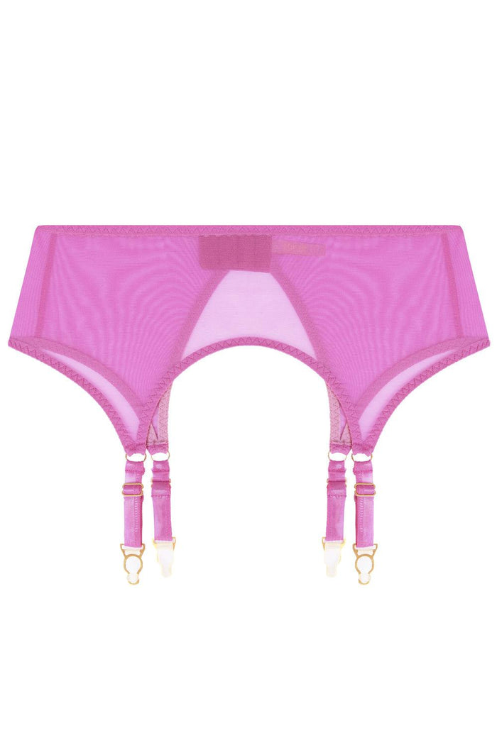 Parabola Amaranth garter belt - yesUndress