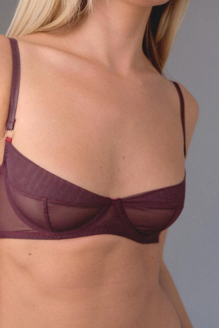 Parabola Brown bra - yesUndress