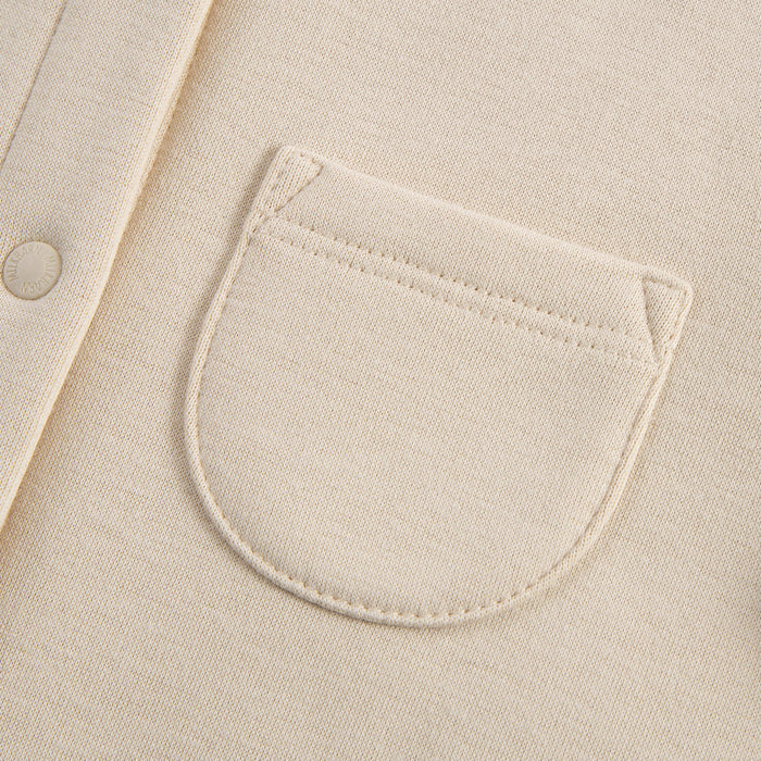 Parchment Cozy Snap Jumper