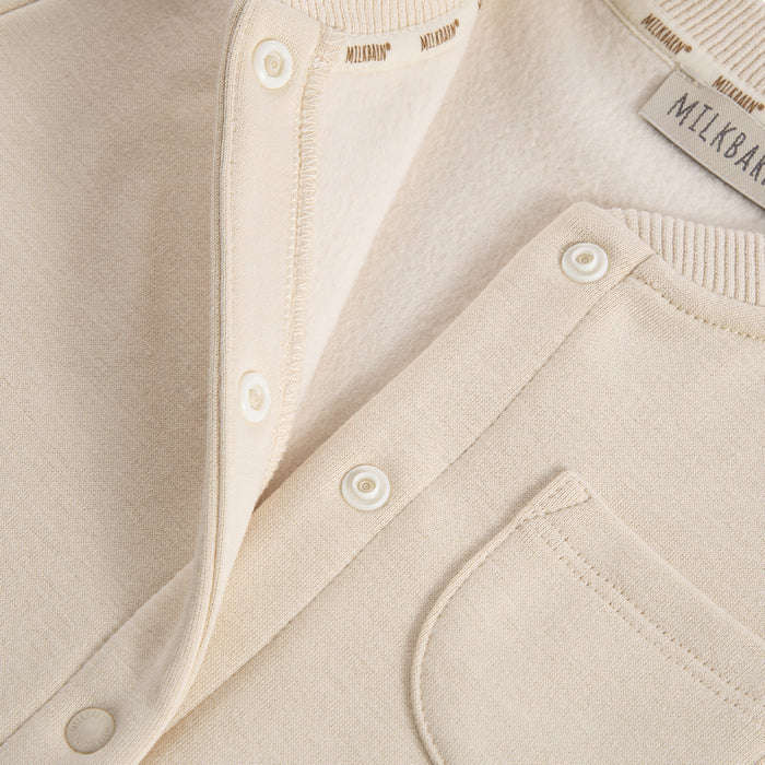 Parchment Cozy Snap Jumper