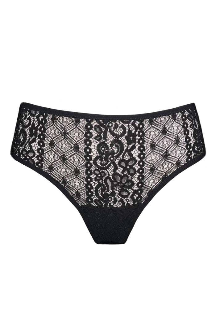 Paulette high-waisted thongs - yesUndress