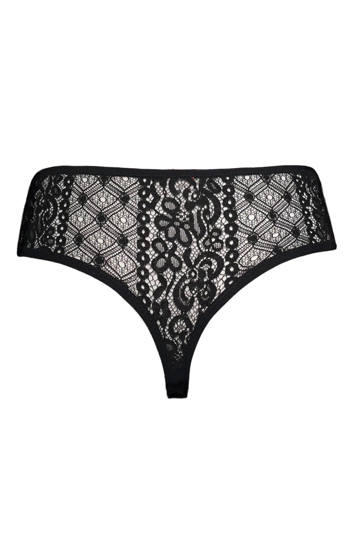 Paulette high-waisted thongs - yesUndress