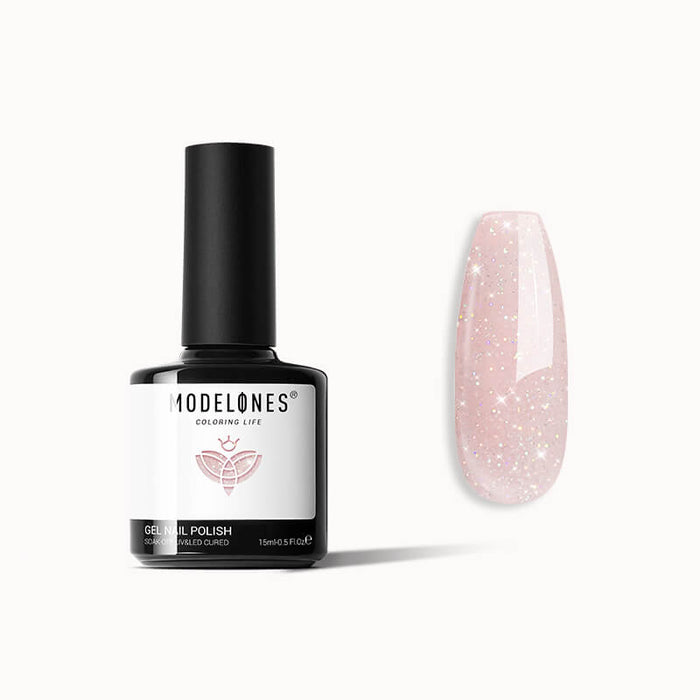 Dusk to Dawn - 22Pcs 6 Colors Valentine's Day Limited Gel Nail Polish Kit Gel Polish Kit MODELONES #peach-frosting