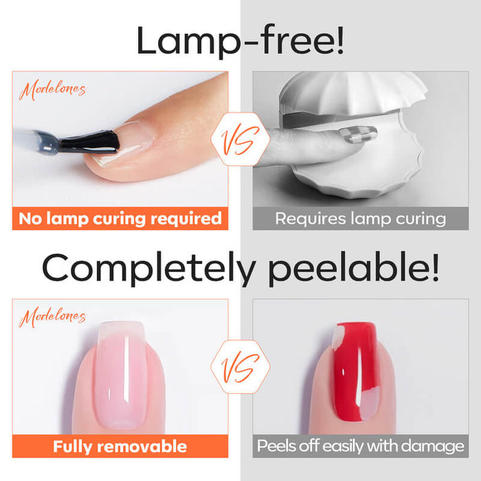 Peel Off Base Coat 10ml Top&Base Coat MODELONES #