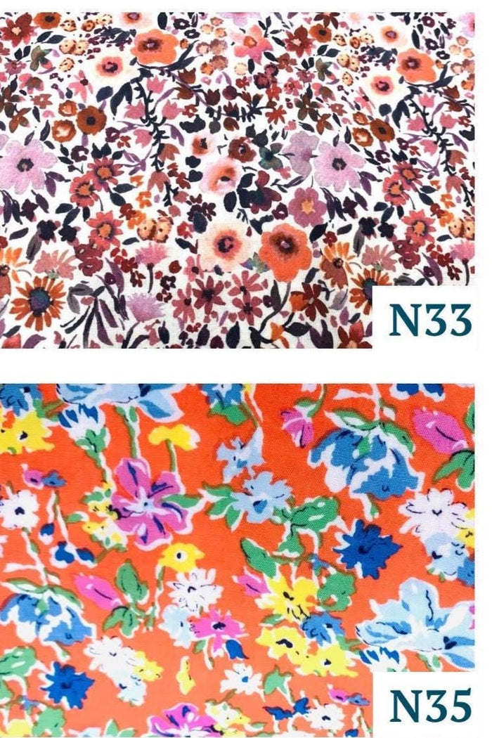 Peter Pan Collar Maxi Dress: Floral Print cotton, Short Sleeve, Liberty of London