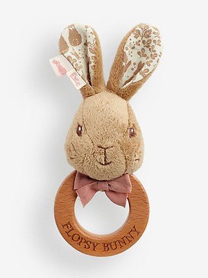 Peter Rabbit Flopsy Wooden Ring Rattle - ebebek - Black Friday