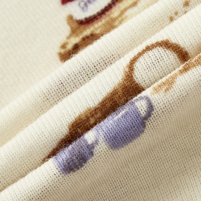 Picnic Organic Cotton Zipper Pajama - Babies in Bloom