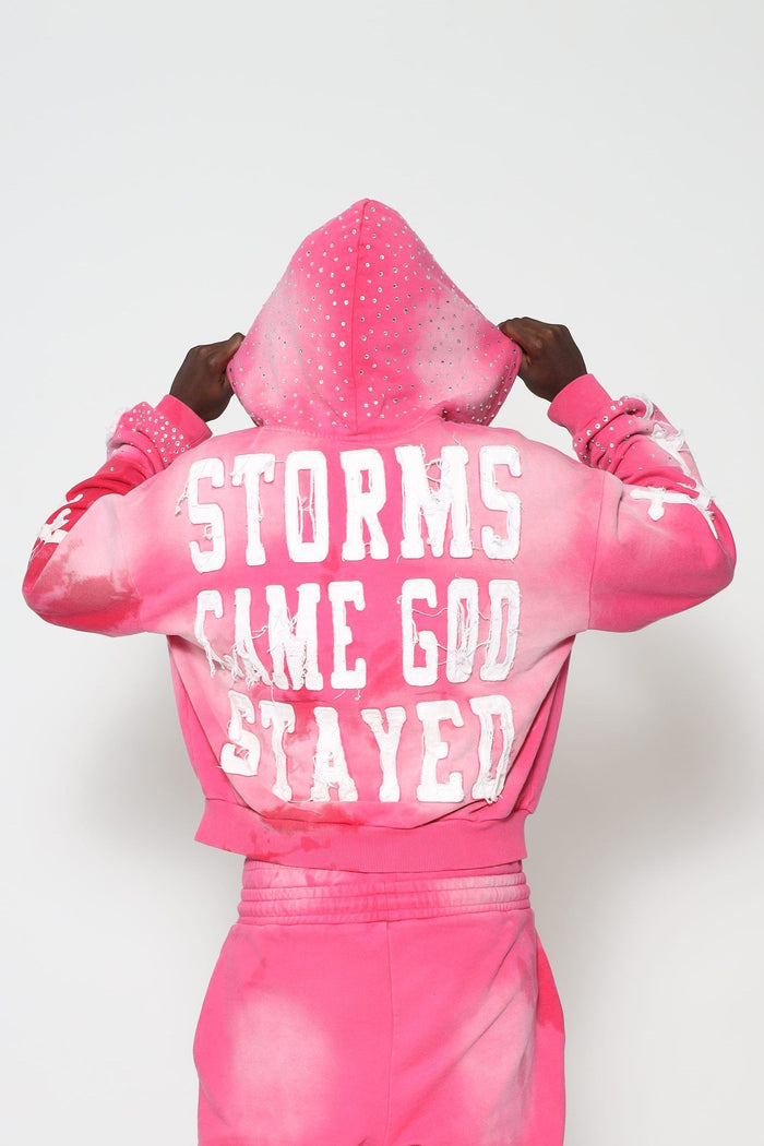 PINK CHOŹEN ZIP-UP