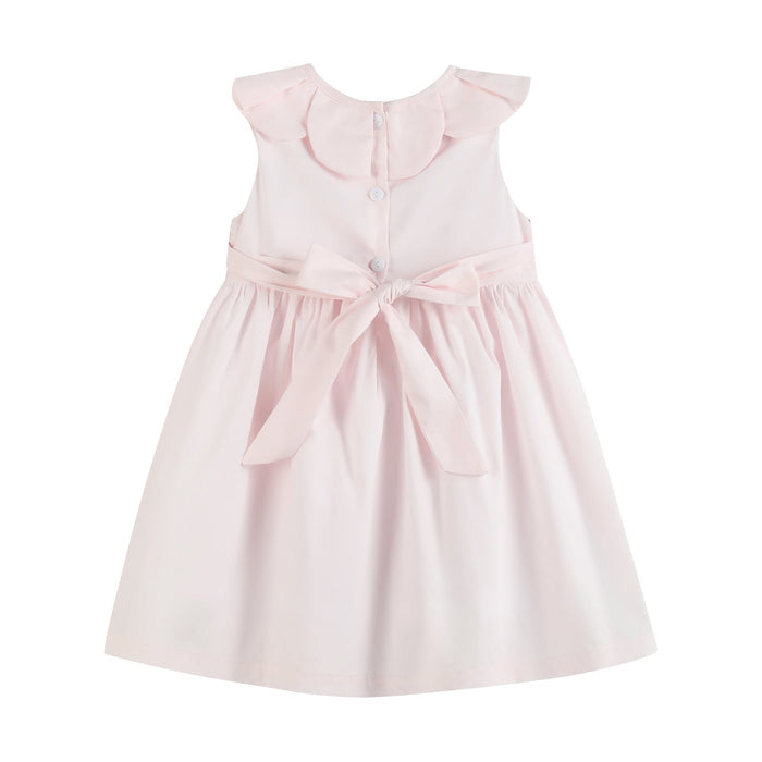 Pink Petal Collared Smocked Dress - Lil Cactus