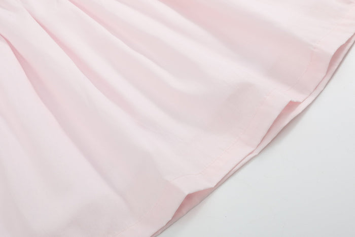 Pink Petal Collared Smocked Dress - Lil Cactus