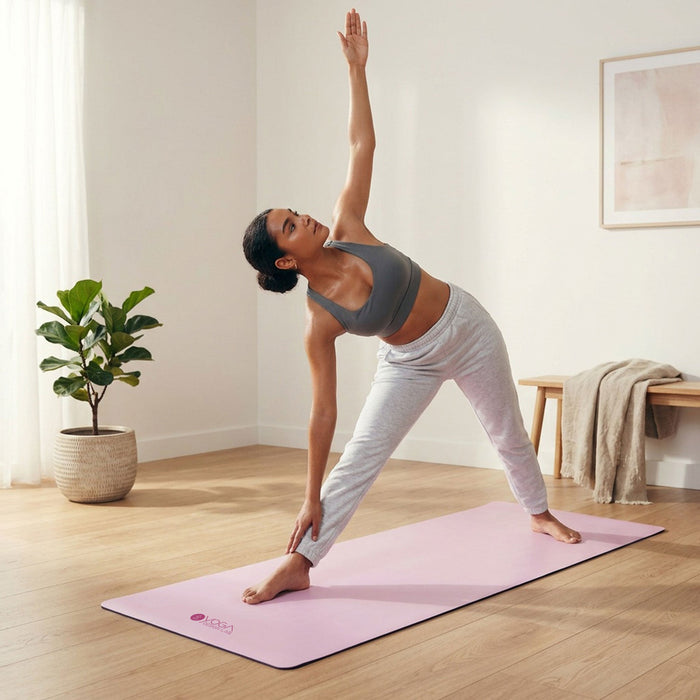 Pink Ribbon Infinity Yoga Mat in 5mm