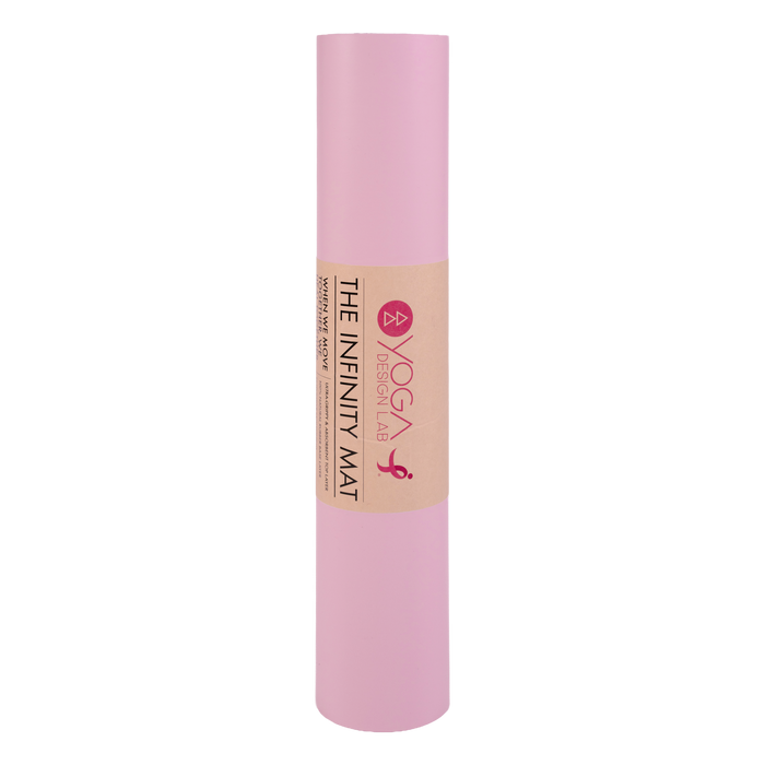 Pink Ribbon Infinity Yoga Mat in 5mm