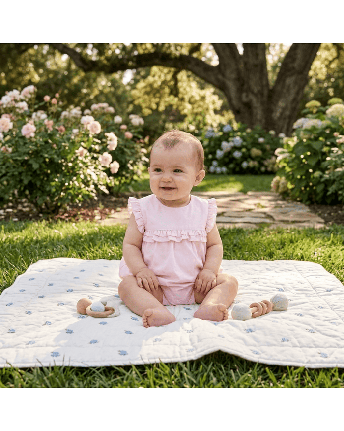 Pink Ruffle Jumper Romper - Lil Cactus
