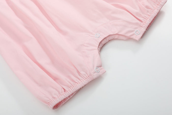 Pink Ruffle Jumper Romper - Lil Cactus