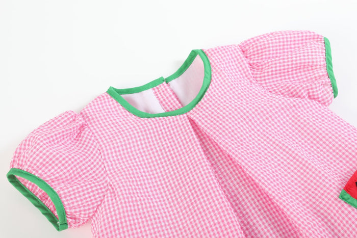 Pink Watermelon Dress and Panty Cover Set - Lil Cactus
