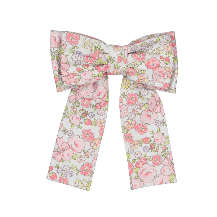 Pink Wonderland Lycra XL Hair Bow