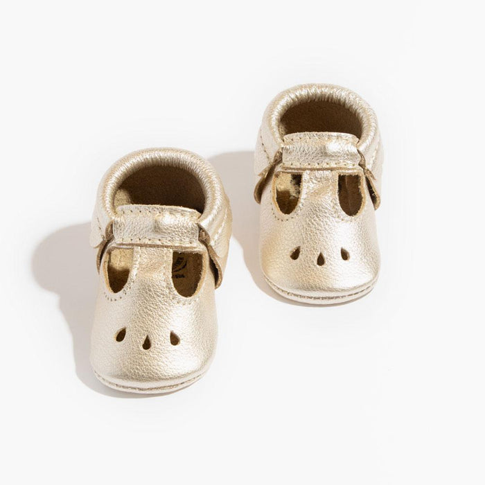 Platinum Mary Jane Baby Shoe - Babies in Bloom