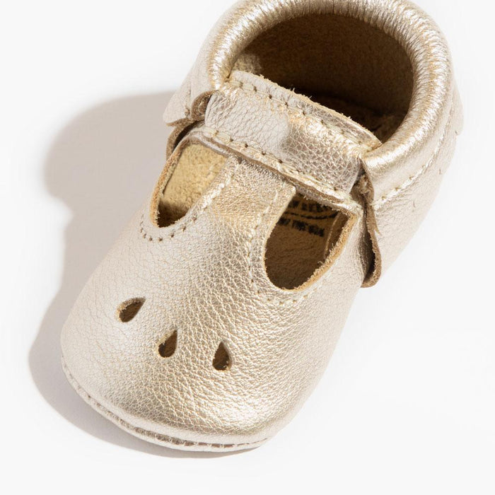 Platinum Mary Jane Baby Shoe - Babies in Bloom