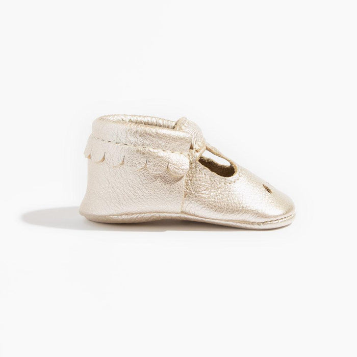 Platinum Mary Jane Baby Shoe - Babies in Bloom