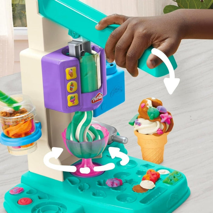 Play - Doh Rainbow Swirl Ice Cream Playset - ebebek - Black Friday
