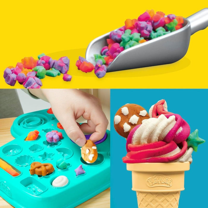 Play - Doh Rainbow Swirl Ice Cream Playset - ebebek - Black Friday
