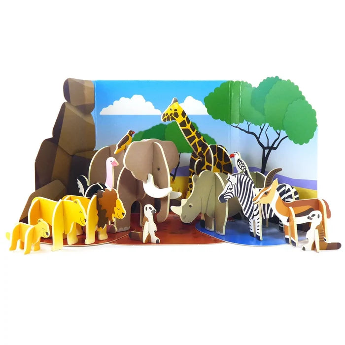 Playpress Toys Savannah Animals Playset - ebebek - Black Friday