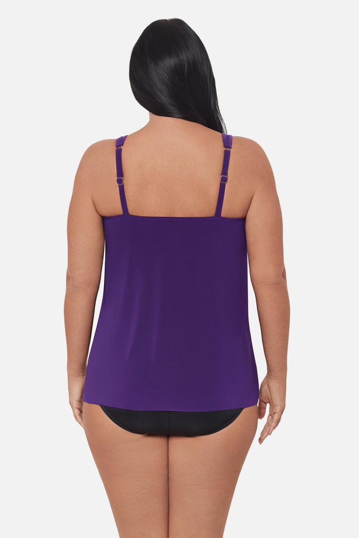 Plus Size Mirage Tankini Top