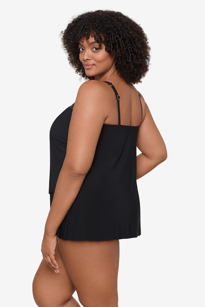 Plus Size Mirage Tankini Top