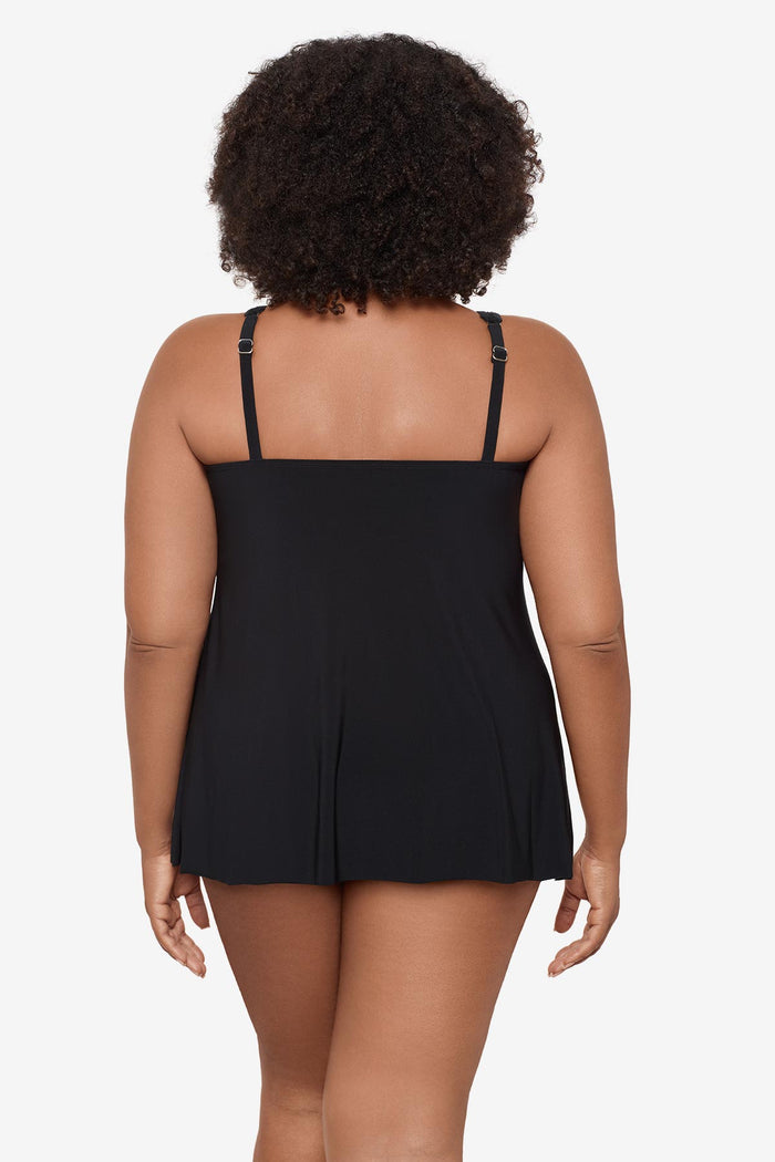 Plus Size Mirage Tankini Top
