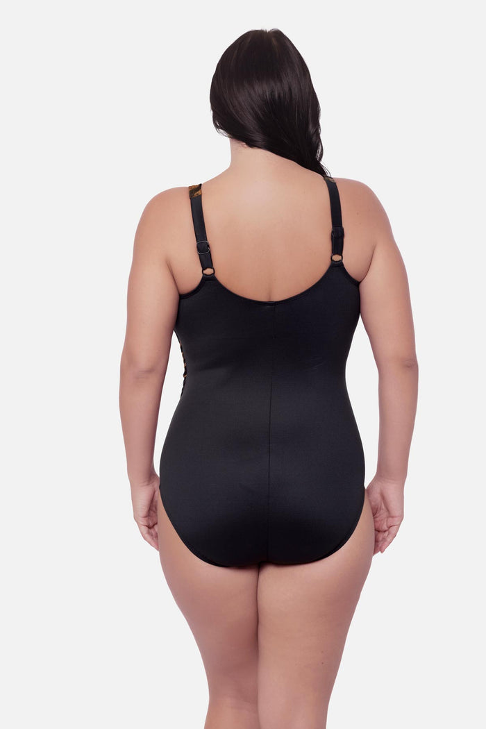 Plus Size Oceanus One Piece in Raya De Safari
