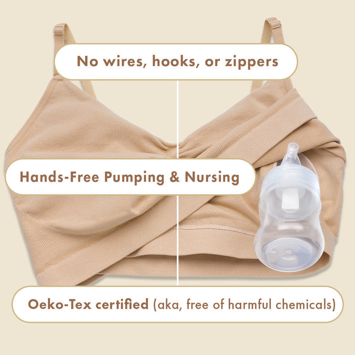 Pumping and Nursing Bralette - Babies in Bloom