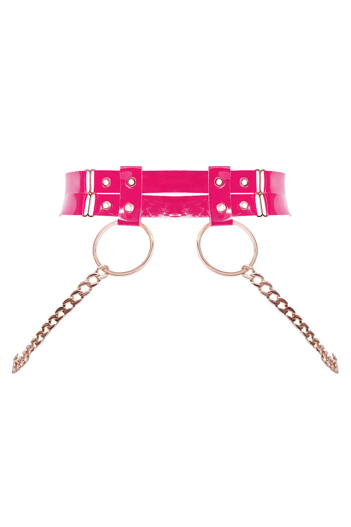Punk Fuchsia belt by Secret Room