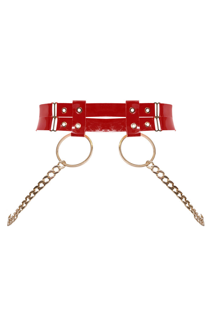 Punk Red belt by Secret Room