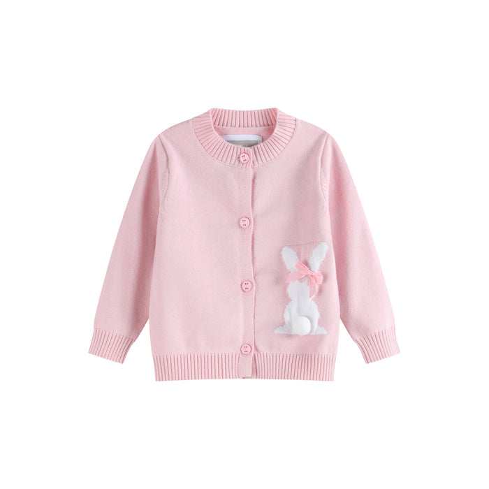 Purple Easter Bunny Bundle - Dress, Sweater and Hair Bow