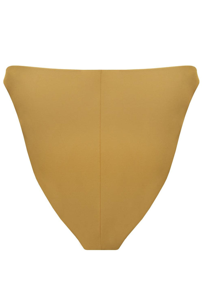 Radiya Golden Beige high waisted bikini bottom - Bikini bottom by Keosme. Shop on yesUndress