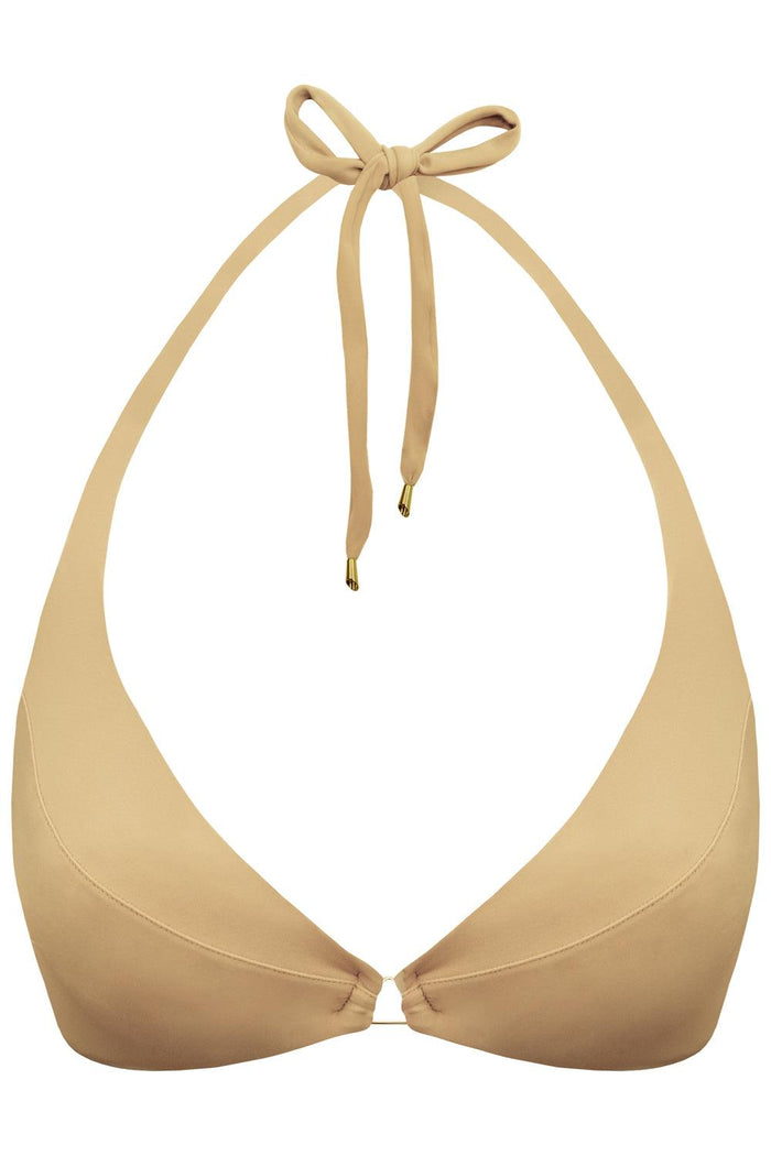 Radiya Light Beige bikini top - Bikini top by yesUndress. Shop on yesUndress