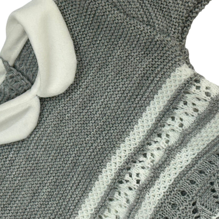 Rafael Grey 3-piece Knitted Set