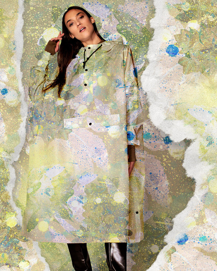 Rain Coat Flora