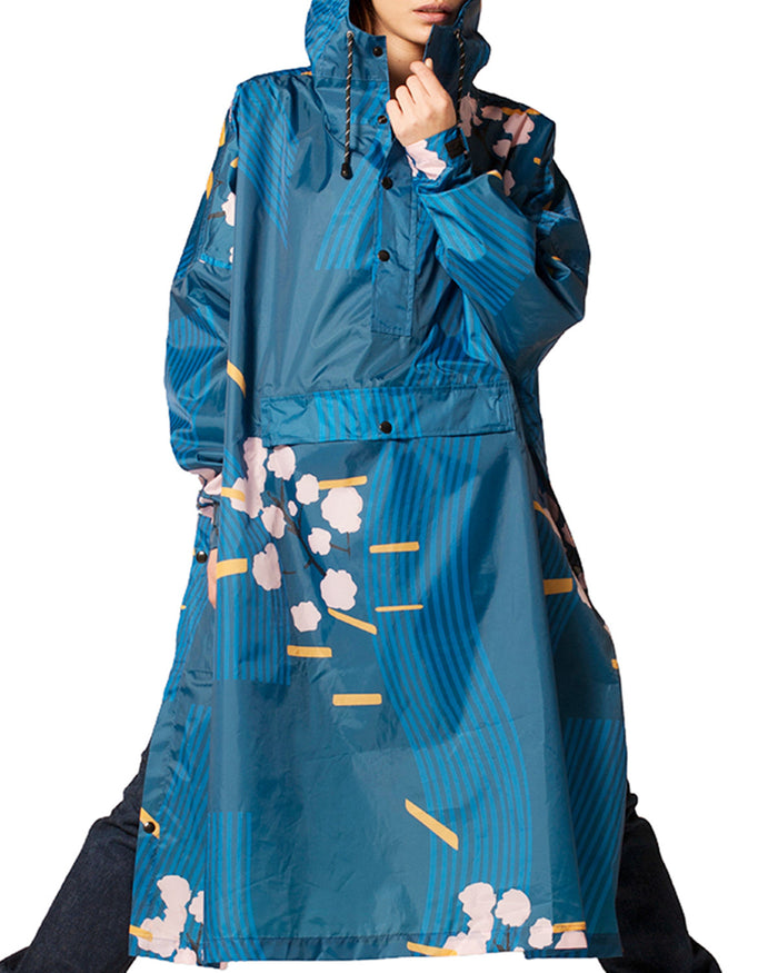 Rain Poncho JAPANESE BLOSSOM