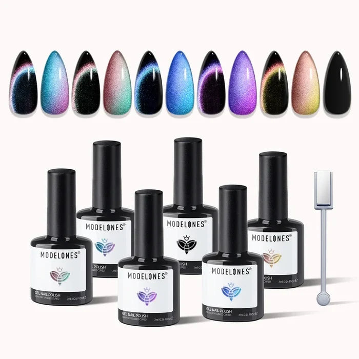 Modelones Cat Eye Gel Nail Polish Set