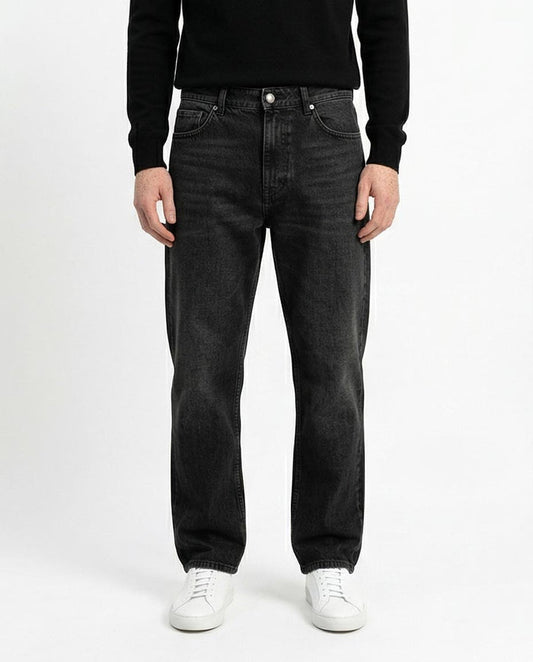 Ravin Men’s Elevated Straight-Leg Denim – Washed Charcoal - R217114