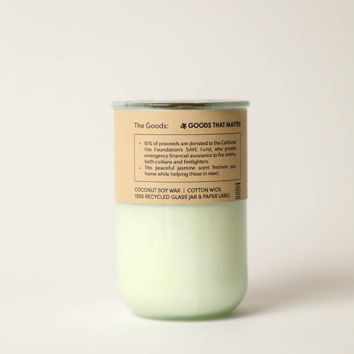 Rebuild Candle - a delightful jasmine scented candle