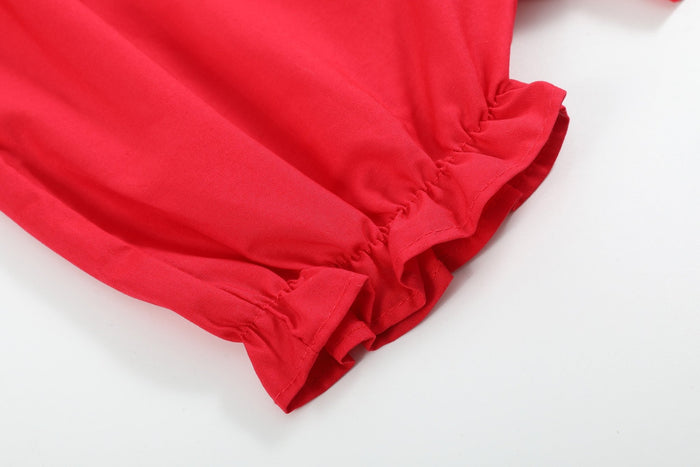 Red Traditional Bloomers - Lil Cactus