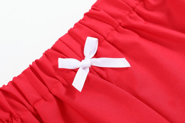 Red Traditional Bloomers - Lil Cactus