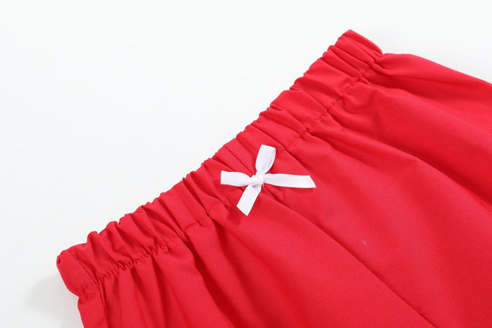 Red Traditional Bloomers - Lil Cactus