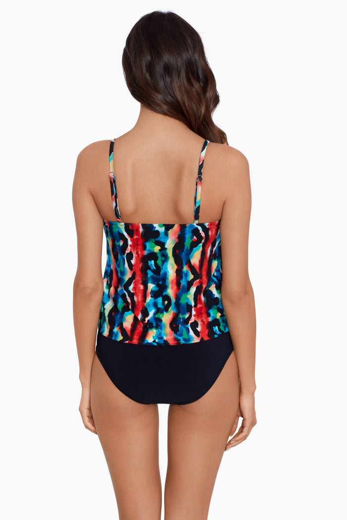 Rita Tankini Top in Tribe Vibe