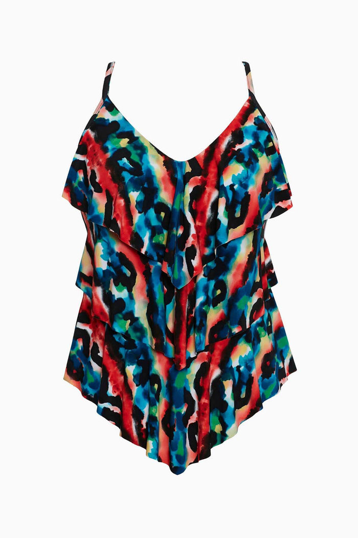 Rita Tankini Top in Tribe Vibe