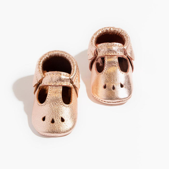 Rose Gold Mary Jane Baby Shoe - Babies in Bloom